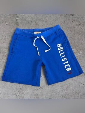 Hollister Mens Vintage Y2K Blue Lounge Shorts